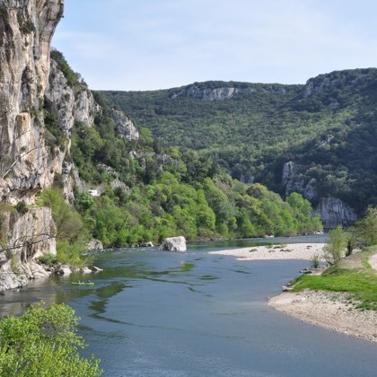 Les gorges de l'Ardèche