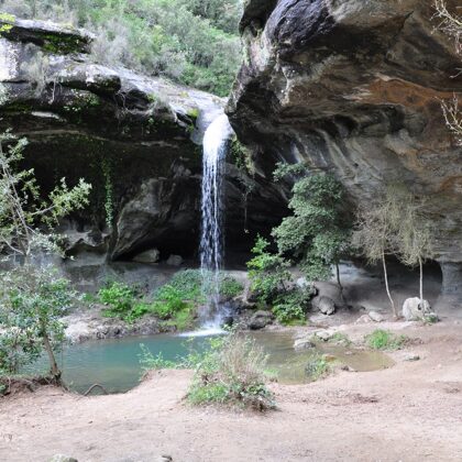 grotte-cascade du Baumicou - Vernon