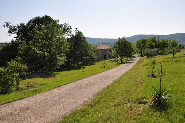 Chemin d'accés privé