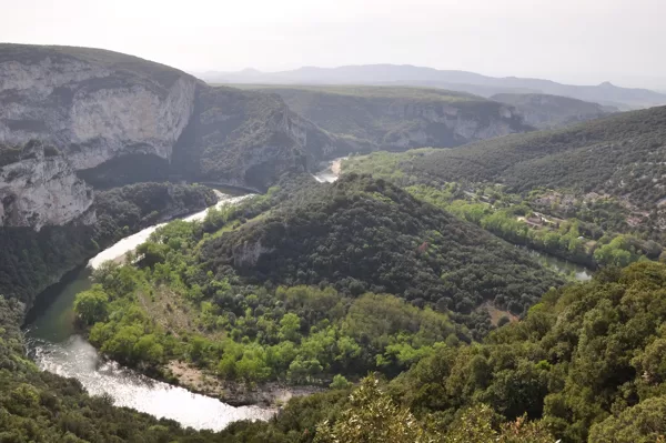 Les gorges de l'Ardèche
